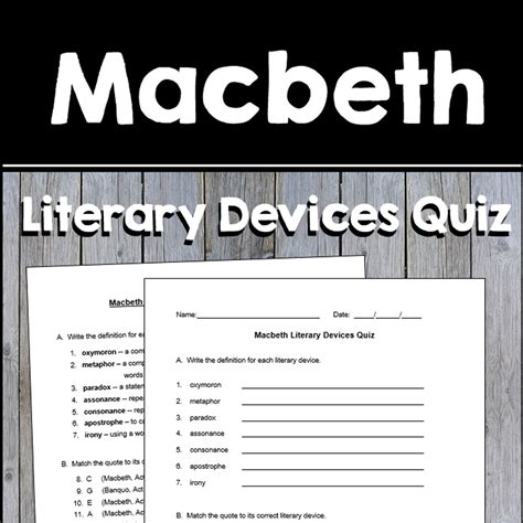 literary device hard test|literary quizzes with answers.